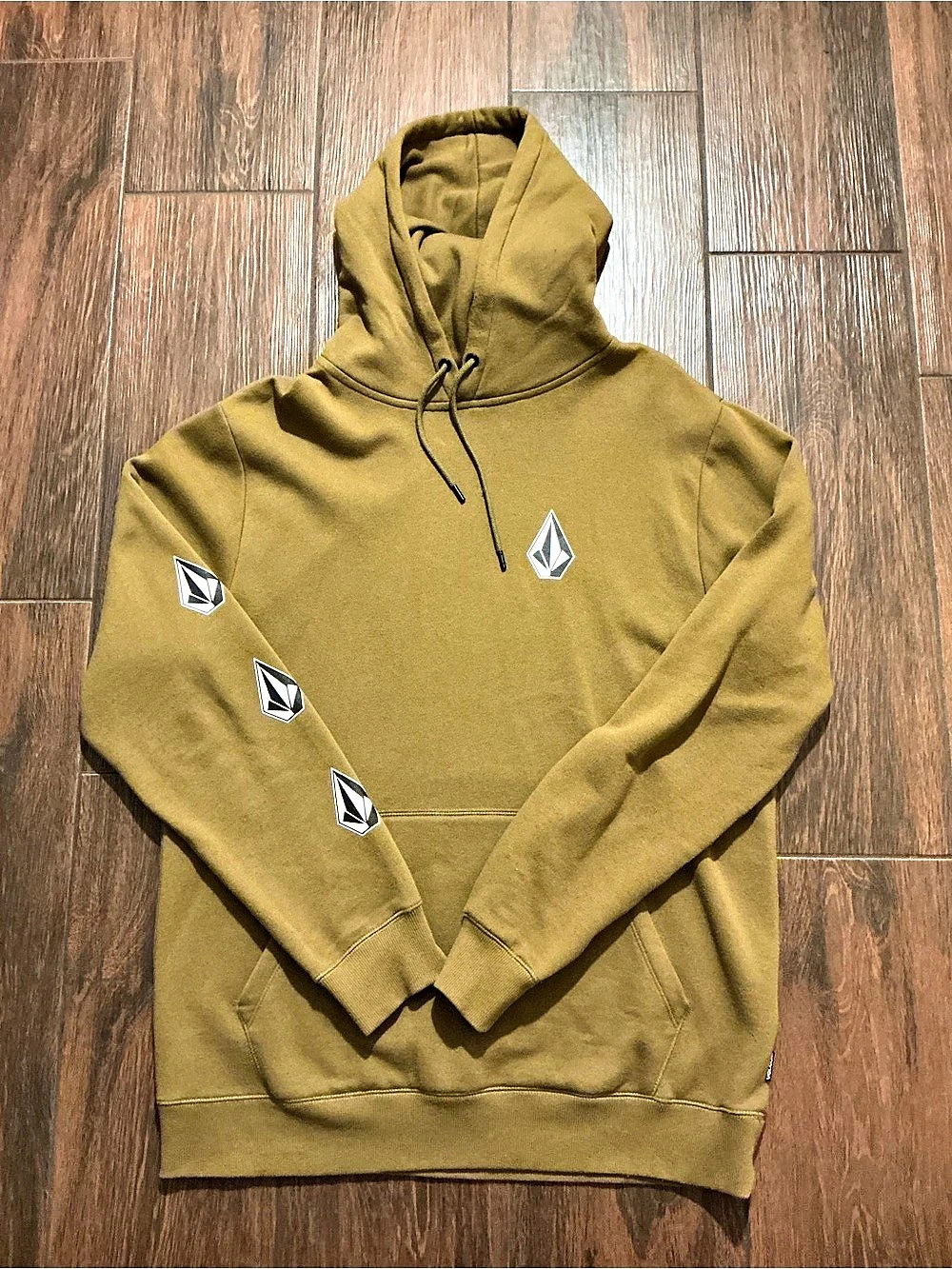 Volcom Iconic Stone Hoodie Men's Pullover Hoodie Size Large